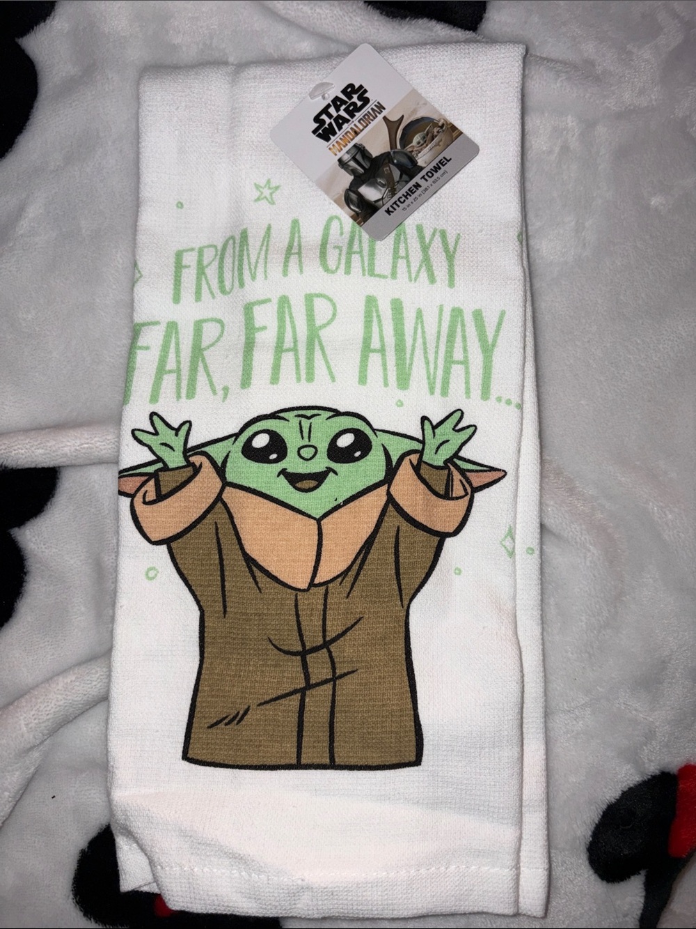 3/$20 bundle Mandalorian Star Wars kitchen towel